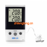 精創(chuàng)冰箱魚缸家用電子室外溫度計(jì)DT-1帶探頭雙路測溫高