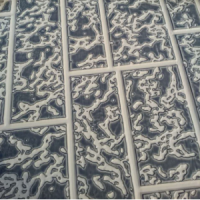 金鎧集成墻面板 快裝外墻保溫裝飾一體化板 馬賽克紋聚氨酯金屬雕花板