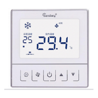 小白觸屏溫控器FC220