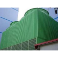 逆流噴霧式無填料冷卻塔