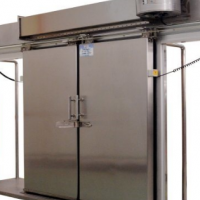 電動雙開平移門