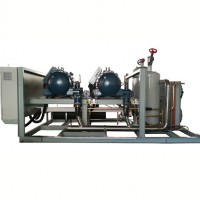 漢鐘中高溫螺桿兩并聯機組 NLHG2-40【凝新】