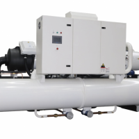 河南高格中央空調螺桿式水地源熱泵機組