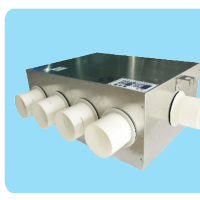 不銹鋼一分三消音分風(fēng)箱 460*340*200