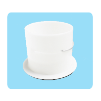 PE管接頭（ABS） 75*80mm