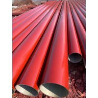 酸洗噴漆無縫鋼管133*4